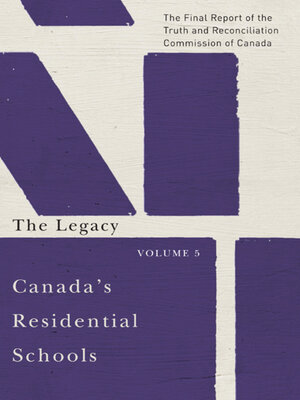 cover image of Canada's Residential Schools